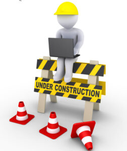 Under construction graphic